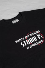 Load image into Gallery viewer, STUDIO T-SHIRT BLACK