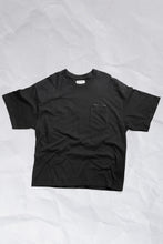 Load image into Gallery viewer, SUPPLIES POCKET T-SHIRT BLACK