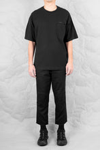 Load image into Gallery viewer, SUPPLIES POCKET T-SHIRT BLACK
