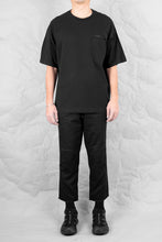 Load image into Gallery viewer, SUPPLIES POCKET T-SHIRT BLACK
